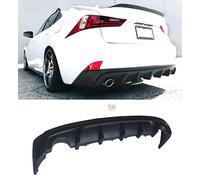 UioQrintan Spoiler Posteriore, Diffusore Posteriore Adatto per Lexus IS250 IS350 IS200T 2014-2016, ABS Nero Opaco