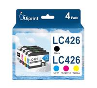 Uiprint LC426 Cartucce d'inchiostro Compatibili per Brother LC-426 LC426VAL | Compatibili per MFC-J4335DW MFC-J4340DW MFC-J4535DW MFC-J4540DW J4335DW J4340DW J4535DW J4540DW(4-Pack)