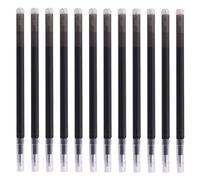 Uirheurd 12 Pezzi Ricariche Cancellabili Compatibili con Pilot,Nero Refill Penne Cancellabili Set, Facili da Cancellare, Punta Della penna 0,7 mm, scrittura 400 m, Nero