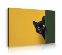 UIRINGART Paesaggio blu tela arte della parete solitudine invernale immagini sceniche opere d'arte stampe poster astratti contemporanei pittura per la decor del corridoio 30x45cm telaio interno