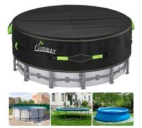 UIRWAY Copertura piscina, 427cm, rotonda, invernale, fuori terra
