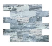 UISEBRT Adesivi per piastrelle da cucina, sistema di livellamento, in PVC, autoadesive, 10 pezzi, decorazione per piastrelle, 34 x 29 cm, per bagno, lavandino, decorazione per camino (tipo C)