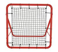 UISEBRT Calcio Rebounder Net -100x100x65cm RIMBALZATORE Rete Sportiva Obiettivo di Calcio Regolabile Calcio Formazione Rebounder Kicker