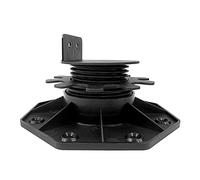 UISEBRT Cuscinetto per trave - 10 pezzi Universal Base Regolabile per lastre die pietra supporto per WPC Balcone Terrazzo 30-60 mm (10 pezzi)
