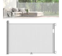UISEBRT Griglia di protezione per porte arrotolabile, 0-300 cm, per cani e animali domestici, colore: grigio
