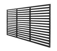 UISEBRT Griglia per Barbecue in ghisa Smaltata，60 x 40 cm Barbecue Accessori Barbecue per Griglia a Gas Carbone Forno e Griglia Rettangolo