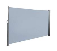 UISEBRT Tenda Laterale Avvolgibile per Balcone, Terrazza, Giardino, 180 x 300cm, Grigio