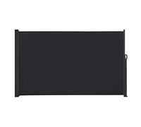 UISEBRT Tende da Sole Paravento Laterale Frangivento Estensibile Protezione Privacy per Terrazza, Balcone, Giardino (180 x 300 cm, Antracite)
