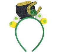 [Uitndvyte] Anelli per capelli a forma di trifoglio per donne e bambini per giocare con cappelli per capelli completi per gli amanti delle feste ed eventi festivi