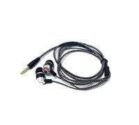 Uitndvyte Auricolari sportivi resistenti al sudore con microfono trasparente, comodi per correre/ciclismo, dispositivo da 3,5 mm, auricolari sportivi per esercizi