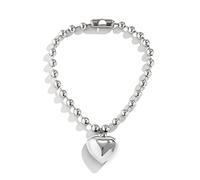 [Uitndvyte] Gioielli In Acciaio Inox Amore Forma Della Collana Del Pendente Delle Donne Moda Punk Coreano Fascino Estetica Cuore Collana