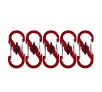 Uitndvyte Moschettone da arrampicata di tipo pesante Clip a sgancio rapido Cancello automatico a molla Accessori per attrezzature da esterno Zaini da trekking Chiusura di bloccaggio