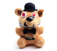 uiuoutoy FNAF Peluche Five Nights At Freddy's Plushies Toys Circus Baby Funtime Foxy Golden Freddy Bear Bambola di peluche, idea regalo per bambini (Nightmare Freddy 20,3 cm)