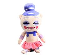 uiuoutoy FNAF Peluche Five Nights At Freddy's Plushies Toys Circus Baby Funtime Foxy Golden Freddy Bear Bambola di peluche, idea regalo per bambini (Ballora, 25,4 cm)