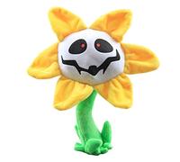 uiuoutoy Undertale Flowey - Peluche a forma di fiore anime, morbido farcito per bambini, regalo di Natale