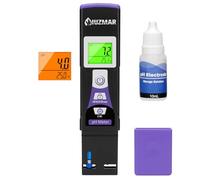 UIUZMAR Misuratore di pH Piscina, Tester di pH Acqua Elettronico con Display a Colori per Idroponica, Acquario, Misura il Valore del pH dell'acqua Potabile, Jacuzzi, Liquido