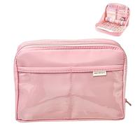 UIVXXUD Kawaii carino astuccio estetico - grande capacità tela penna sacchetto sacchetto, rosa, Per uso