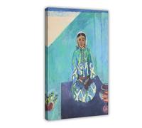 UIYTYBGAG Henri Matisse - Poster su tela con Zorah sulla terrazza, decorazione per camera da letto, paesaggio decorativo, idea regalo, 50 x 75 cm