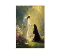 UIYTYBGAG Poster su tela, motivo: The First Witness, decorazione per camera da letto, 30 x 45 cm