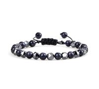 UJEDFHV braccialetto di perline Braccialetto con perline irregolari da uomo, ciondolo, donna, naturali 4, 6, 8 mm, for coppie, gioielli dell'amicizia(Color 13)