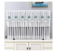 UJEDFHV Copertura Tv Per Esterni Lace TV Dust Cover Desktop Wall Mounted LCD Turn On The Simple Hanging For Household Use Without Removing It(Color23,140 x Height 90cm)