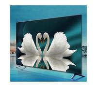 UJEDFHV Copertura Tv Per Esterni Universal TV Cover Protective Household Dust Cloth Machine Washable Soft And Silky Decoration 32-75 Inch(10,40-43 Inch)