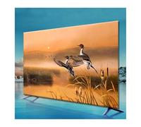 UJEDFHV Copertura Tv Per Esterni Universal TV Cover Protective Household Dust Cloth Machine Washable Soft And Silky Decoration 32-75 Inch(Color-16,70 Inch)