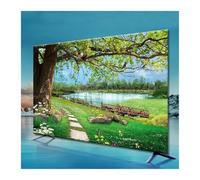 UJEDFHV Copertura Tv Per Esterni Universal TV Cover Protective Household Dust Cloth Machine Washable Soft And Silky Decoration 32-75 Inch(Color-06,32 Inch)