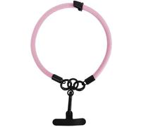 UJEDFHV cordino per cellulare Cinghie da polso portatili for telefono cellulare, cordino anticaduta colorato in nylon con linguette di ancoraggio(Pink)