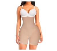 UJEDFHV Mutande Modellanti Donna Pantaloncini di Controllo della Pancia for Le Donne, Compressione for Sollevare I Glutei, Allenatore Vita(Beige,3XL)