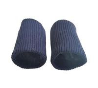 UJEDFHV Polsini Elastici a Costine Polsini da Polso for Donna Elastici a Coste con Volant Decorano i Polsini delle Camicie Giacche Cappotto Invernali Cucito(Darl Blue,L)