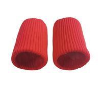 UJEDFHV Polsini Elastici a Costine Polsini da Polso for Donna Elastici a Coste con Volant Decorano i Polsini delle Camicie Giacche Cappotto Invernali Cucito(Red,S)