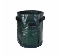 UJEDFHV Sacco per Piante in Tessuto 1PC Borsa for la Coltivazione di Patate, Verdure, cipolle, con Manico, Borsa for la Coltivazione di Carote, Taro e Arachidi, Impermeabile(Green,7 Gallon 34x35cm)