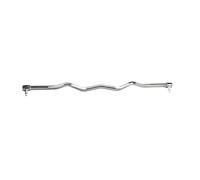 UJEDFHV Staccabile Barra Dorsali Palestra 1.2m LAT Pull Down T-Bar Asta Dritta/Curva for bicipiti tricipiti Allenamento for la Forza del Braccio puleggia Accessori for sistemi Fitness(Bent Rod)