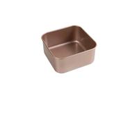 UJHKAQVGT Antico set di stampi per torte, teglia quadrata rialzata e approfondita, padella antiaderente in acciaio al carbonio per bagnomaria, strumenti da forno per la casa, diverse dimensioni