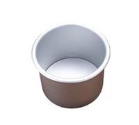 UJHKAQVGT Stampo per torta in lega di alluminio anodizzato, stampo per torta in chiffon con fondo vivo, stampo da forno rotondo ispessito a forma di cuore, facile sformatura e antiaderente (da 4 a 16