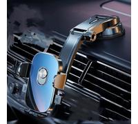 UJHKAQVGT [Supporto per cellulare da auto con ventosa nano] Dashboard/Trend Dual Use - Blocco meccanico e anti-vibrazione, assorbimento senza traccia, commutazione orizzontale e verticale dello