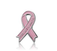 UJIMS Spilla a forma di nastro rosa, per la sensibilizzazione contro il cancro al seno, regalo per donne e combattenti, per sopravvissuta al cancro al seno, regalo per donna (spilla a nastro)