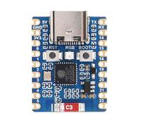 Ujjdwiurgh 1 Pezzo di Scheda di Sviluppo ESP32 C6 Zero WiFi 6 per ESP32 Mini Modulo Doppio Processore Carta Blu PCB Supporta WiFi 2,4 GHz Modulo Bluetooth