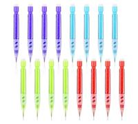 Ujjdwiurgh 16 mini matite meccaniche per bambini, 16 matite automatiche, mini matite, articoli di cancelleria per scrivere e disegnare