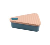 Ujjdwiurgh Contenitore per Gli Avanzi Della Pizza, Contenitore Riutilizzabile In Silicone per Pizza, Contenitore per Alimenti In Silicone Facile da Installare Facile da Usare A