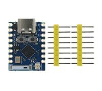 Ujjdwiurgh ESP32-C3 Pro Mini Consiglio di Sviluppo a Bordo ESP32-C3FH4 Chip Modulo WiFi Bluetooth Scheda di Sviluppo Dissaldato