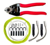 Ujjdwiurgh Il Kit Alloggiamento Cambio Bici Universale Giallo Include Tagliacavi, Cambio Bici, Freno di Facile Installazione