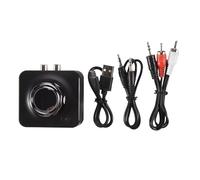 Ujjdwiurgh Ricevitore audio Bluetooth 5.0 adattatore stereo 3D scheda TF 3.5 mm presa AUX 3.5 per cuffie con per auto