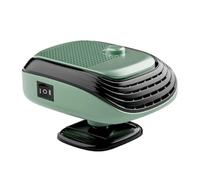 Ujjdwiurgh Sbrinatore portatile per auto, 12 V, riscaldamento del parabrezza, ventola di raffreddamento 2 in 1, per disappannamento di vetri automatici con riscaldamento, facile da installare