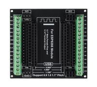Ujjdwiurgh Scheda di Espansione ESP8266 Scheda Breakout GPIO da 30 Pin da 1 A 3 Compatibile con La Scheda di Sviluppo NodeMCU ESP8266 ESP-12E