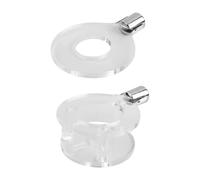 Ujjdwiurgh Spada laser da parete in acrilico, supporto per spada laser in acrilico, montaggio a parete trasparente