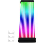 Ujjdwiurgh Striscia LED RGB Scheda di Sincronizzazione ARGB per Alimentazione Computer GPU Scheda Grafica per Cavi Scheda Grafica Neon Line 24P o 3X8P