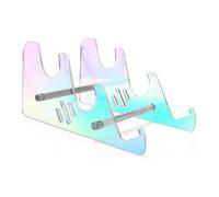 Ujjdwiurgh Supporto per Tastiera con Display A 3 Livelli Supporto Rimovibile per Tastiera in Acrilico Trasparente Supporto Rimovibile per Tastiera Meccanica per Computer