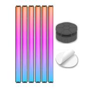 Ujjdwiurgh TuYa WiFi LED Applique da Parete Intelligente 5V USB Bar DIY Atmosfera LED Luce Notturna Ritmo Musica per TV Retroilluminazione Camera (D)